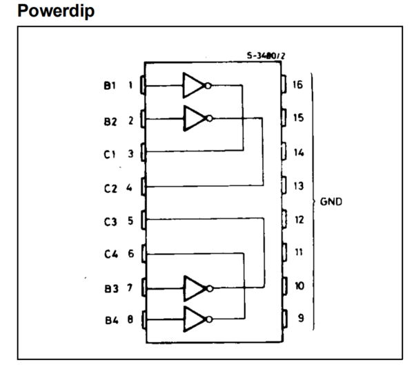 L702B 2A QUAD NPN Darlington Transistor DIP-16