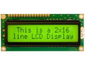 microcontroller LCD display