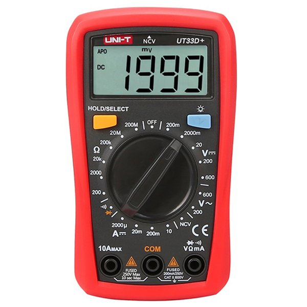 UT33D + Plam Size Digital  Multimeter