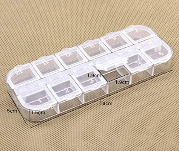 component box 12 slots