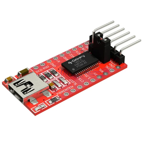 FTDI Module USB to TTL FT232RL (Switchable 3.3 or 5V) with Type-C USB